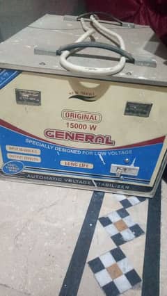 stablizer of 15000 watt for low voltage solution 0