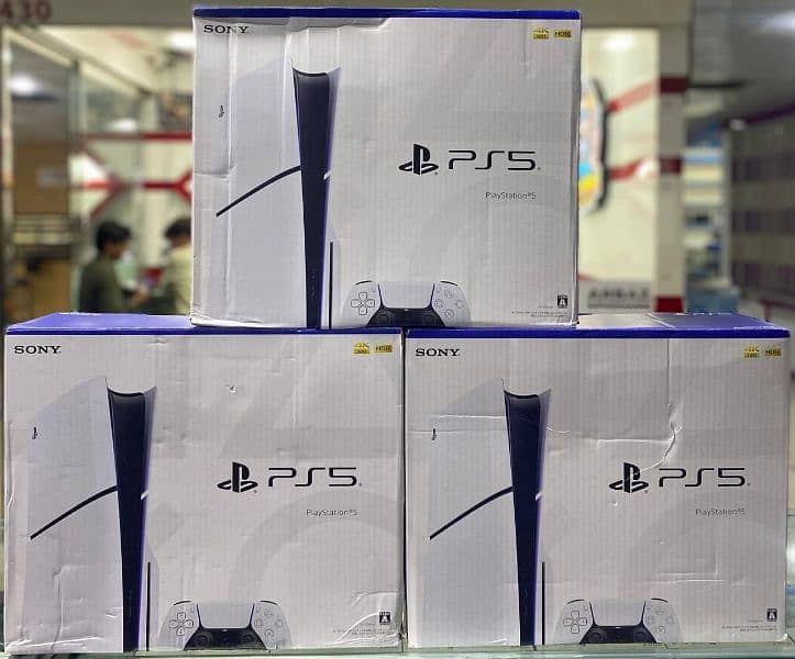 New Playstation Consoles - Ps4 Ps5 Slim Fat Pro - Game Shop Available 13