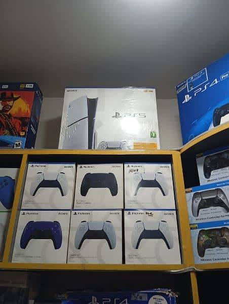 New Playstation Consoles - Ps4 Ps5 Slim Fat Pro - Game Shop Available 17