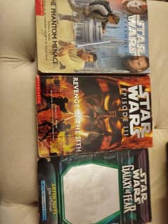 Star wars novels and superhero books