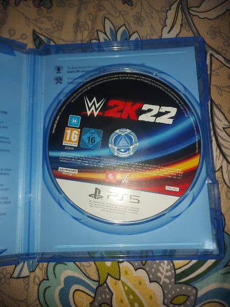 Wwe2k22 Ps5 Condition 10/ 10 . 1