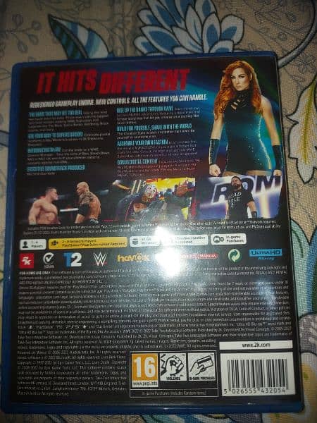 Wwe2k22 Ps5 Condition 10/ 10 . 2