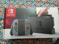 Nintendo switch with 128gb SD card and box packed