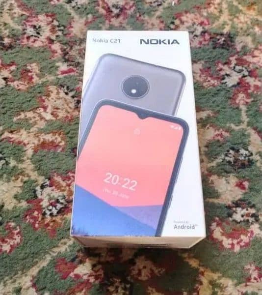 Nokia C21 Dual Sim PTA approved full box urgent sale. 2