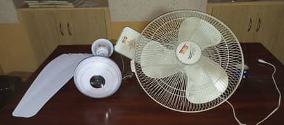 GFC ceiling fan and bracket fan