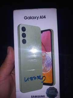 Samsung A14 6/128 full box 6 month warrnty