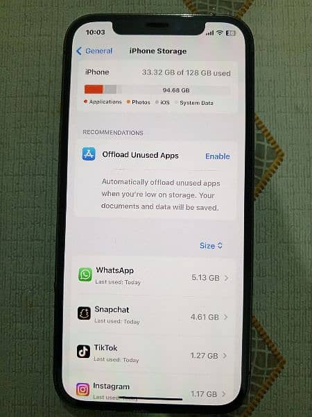 Iphone 12 Pro NON PTA. . . Life time sim working. . 5