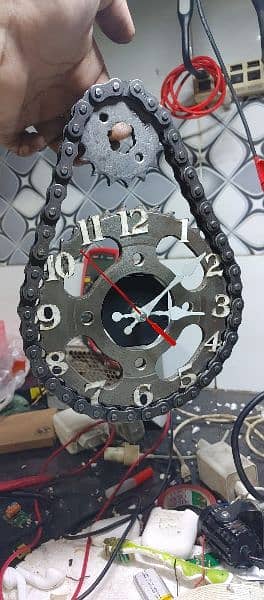 chain sprocket wall clock available at reasonable price 1