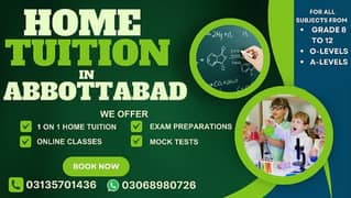 Home Tuition in Abbottabad For Board Classes