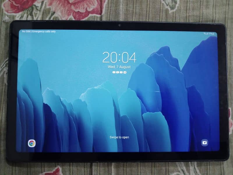 Samsung tablet A7 0