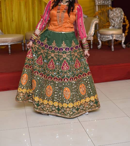 mehndi dress 0