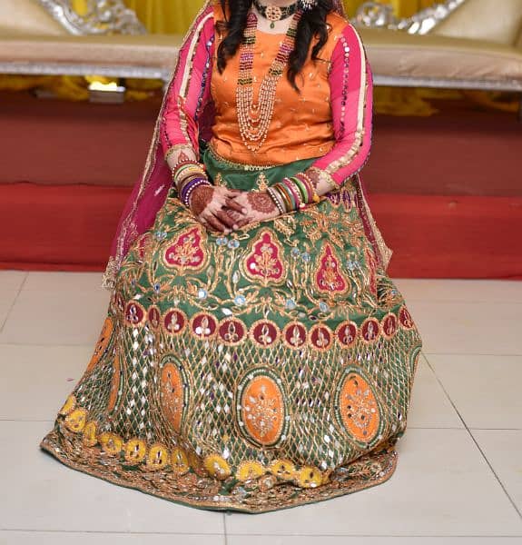 mehndi dress 1