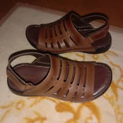 Men Sandal - Coffee Color - Leather 0