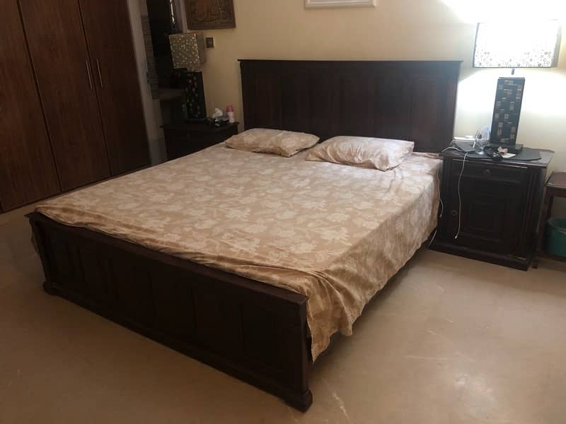 Pure Wood King size bed 2