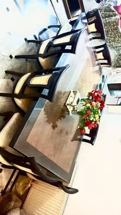 Solid Wood Dining Table & chairs