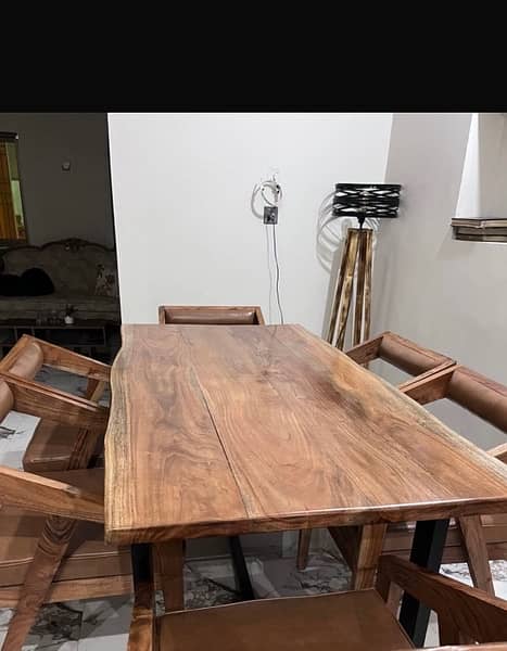 Live edge Dining table | Table | Dining | Wood 0