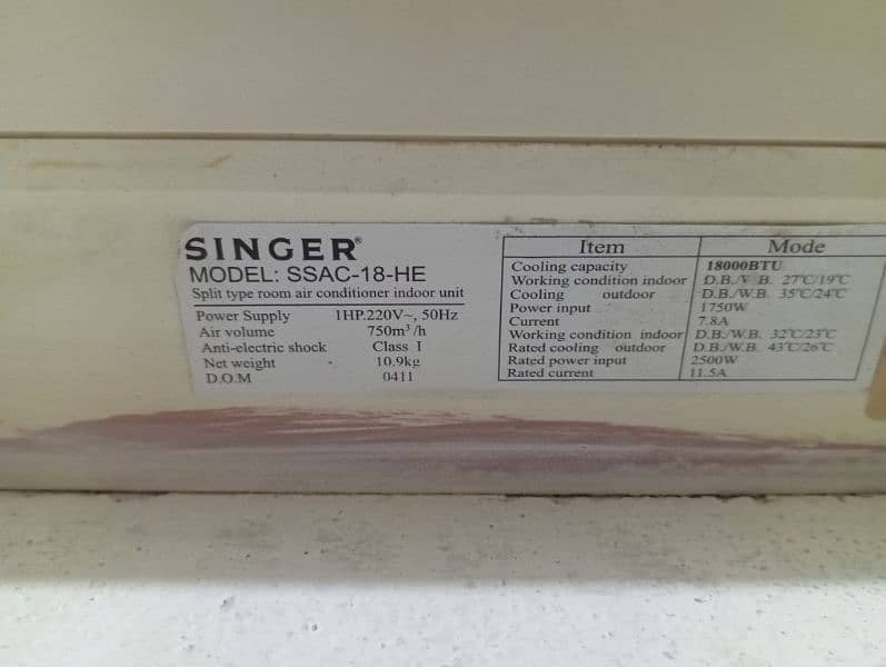 SiNGER AC for sale 4