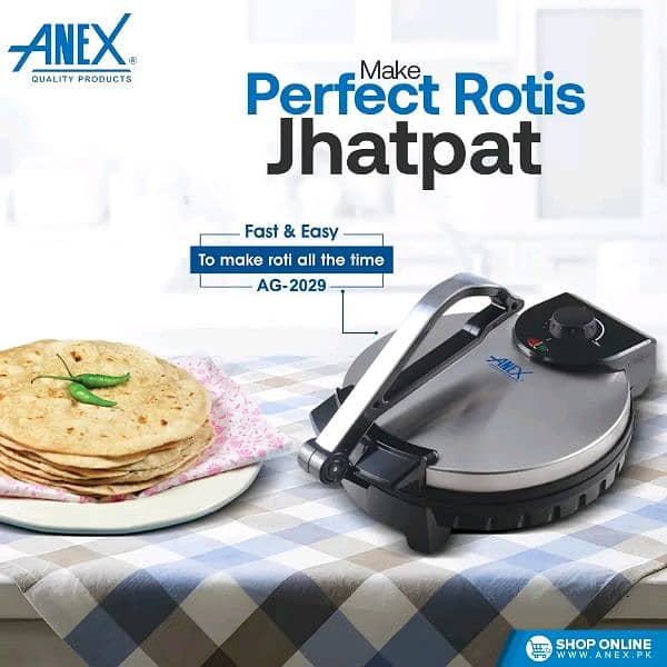 anex roti maker 2