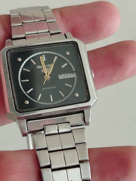 Antique Seiko 5 tv Shape Vintage original Japan watch Classic 4