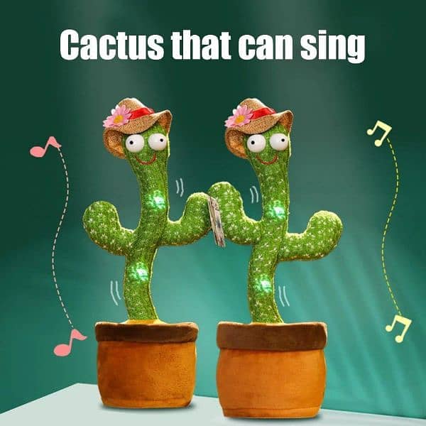 Dancing Cactus plush Toy 2