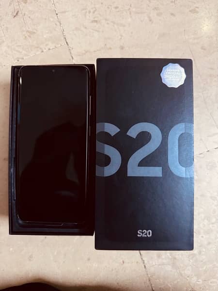 Samsung s20 official PTA approved with complete box 2