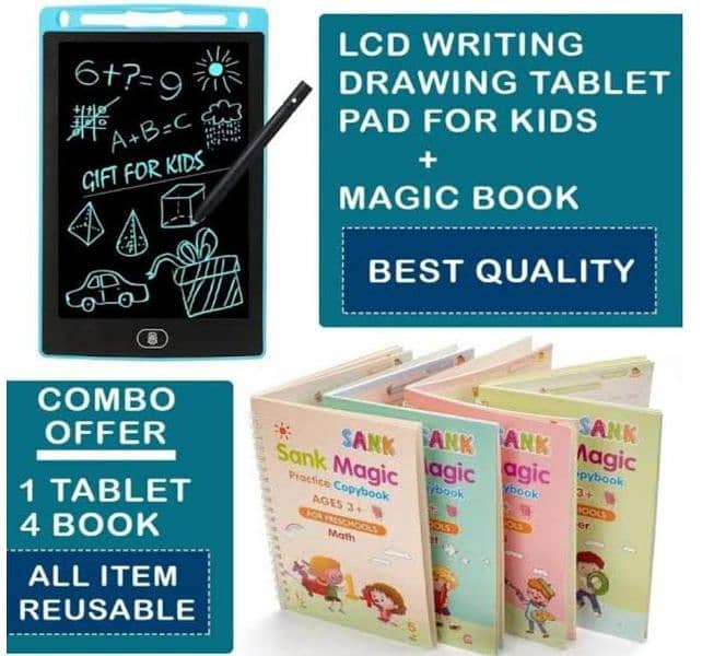 LCD writing Tablet Magic Book 1