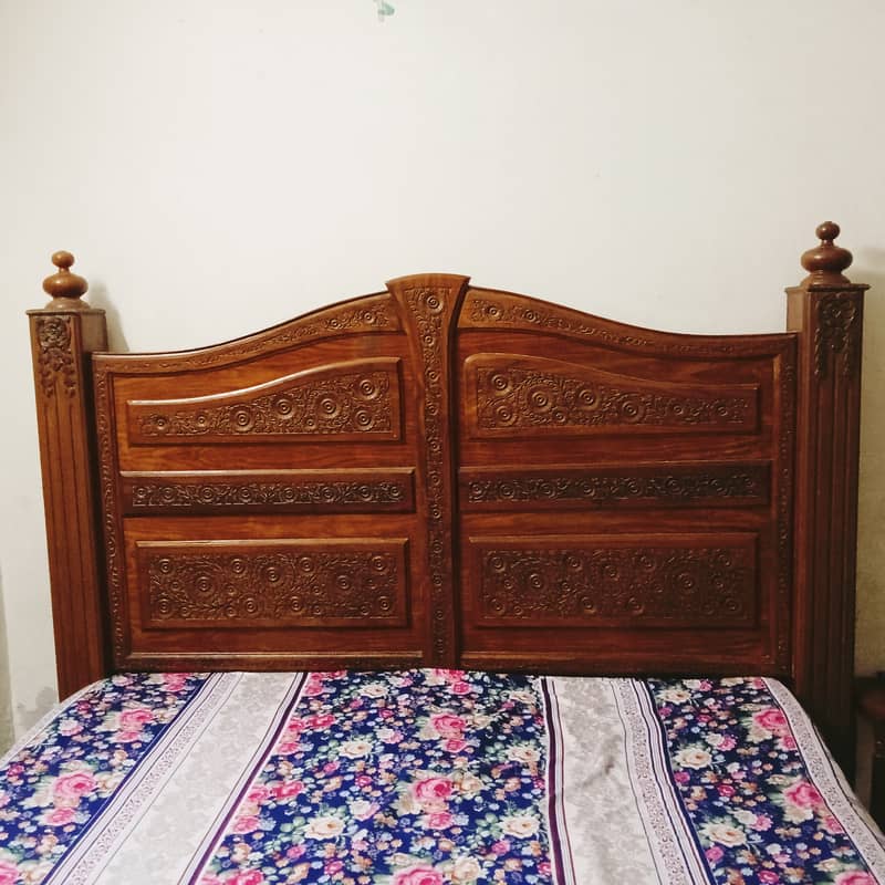 Wooden bed 1