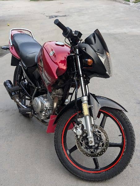 yamaha ybr 125cc 2015 red color 2