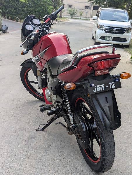 yamaha ybr 125cc 2015 red color 3