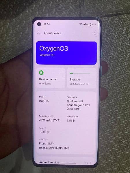OnePlus 8 12+12 256 3