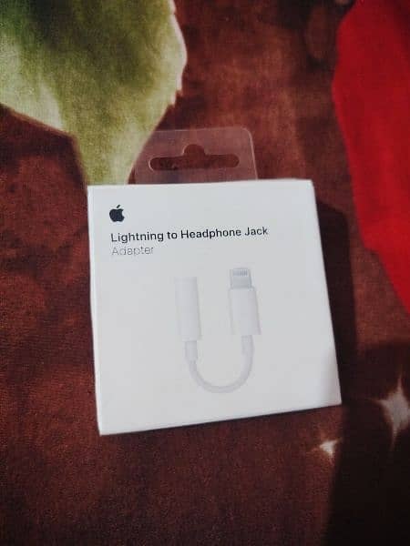 apple original adapter headphone jack 0