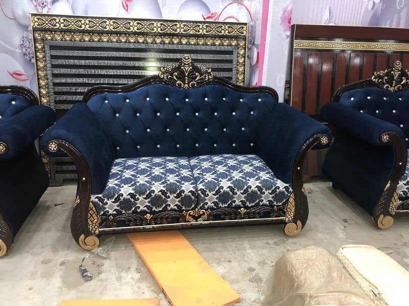 beautiful crown sofa 6 seater 1