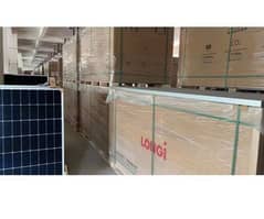 590watt/605watt longi solar panels/solar plates/bificial  panels longi