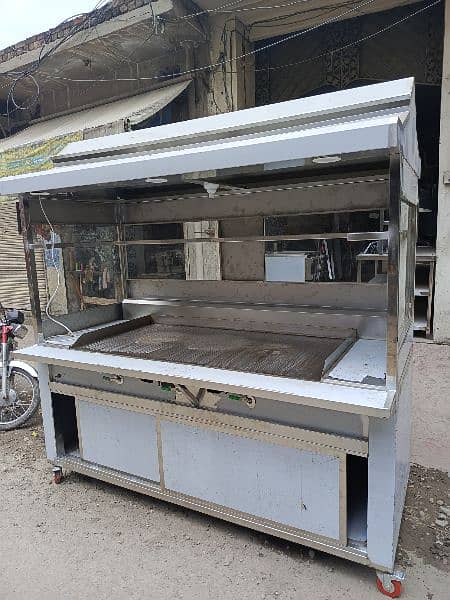 Fast food counter ss Food grade (18) gauge 16 litre fryer 16 gauge 4