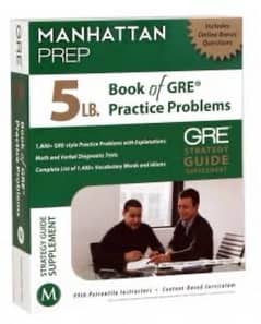 New GRE books. ETS and Manhattan