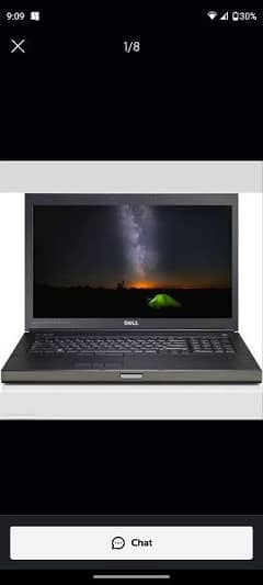 Dell M8400 I7 4th 2gb dedicated graphic