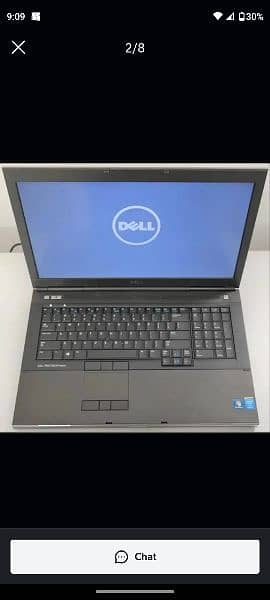 Dell M8400 I7 4th 2gb dedicated graphic 1