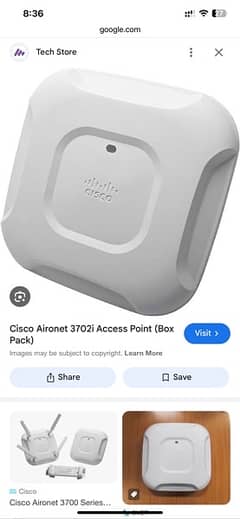 Cisco AIR-CAP3702I-B-K9 Aironet 3702 Wireless Access Point