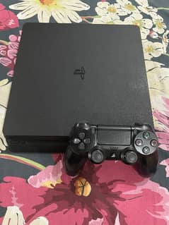 ps4 slim without box with two games