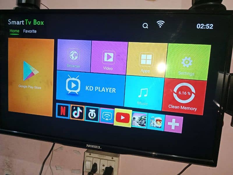 32. inch led with Smart box neet and caleen urgent saile 2