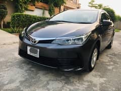 Toyota Corolla GLI 2017 Manual Islamabad number