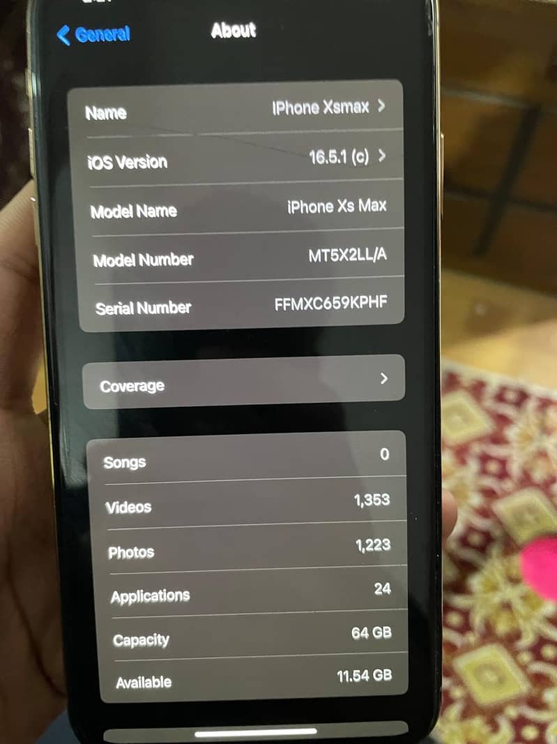 Iphone Xs Max 64 FU 4