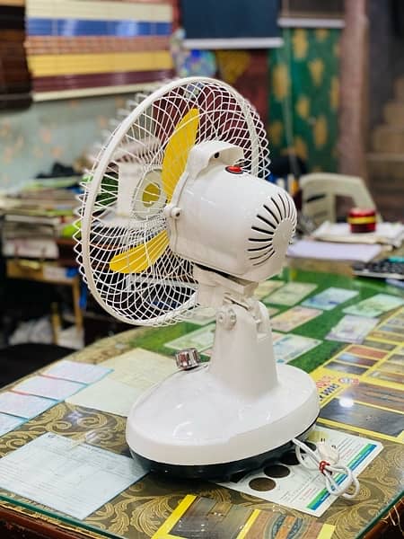 Chargeable Table Fan 3