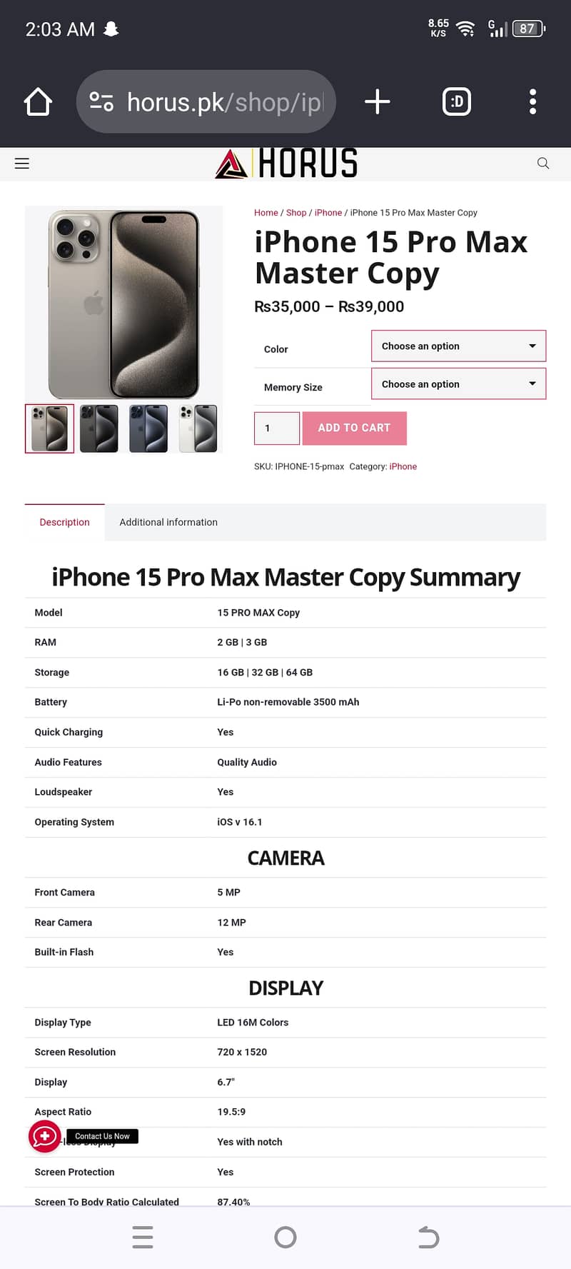 Iphone 15pro Max USA Master 2