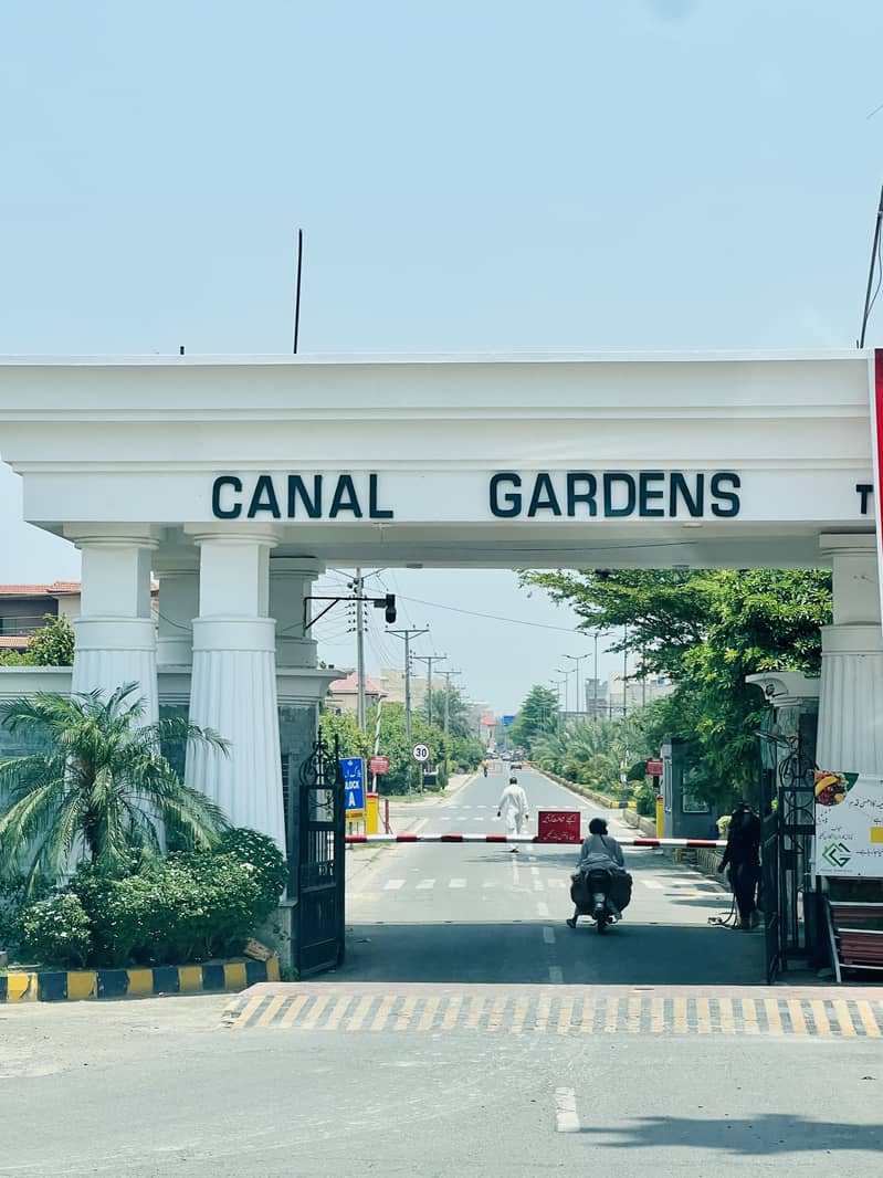 6 Marla Corner Commercial Plot Urgent For Sale In Canal Garden Lahore . 2