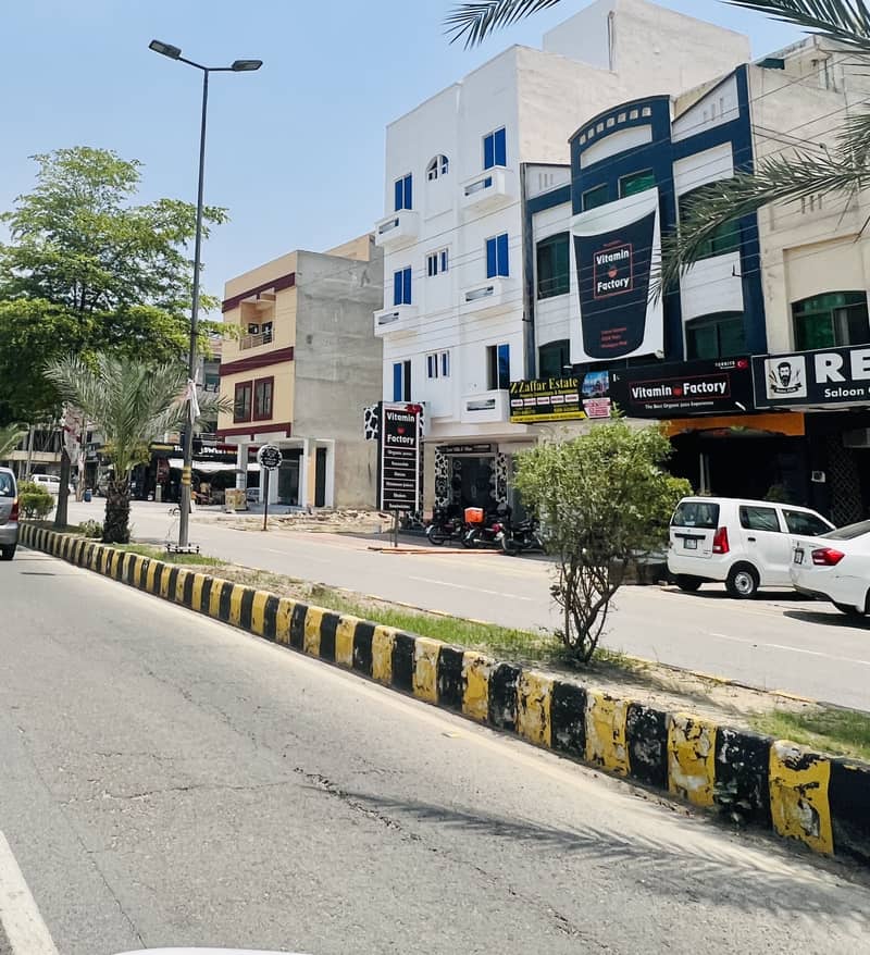 6 Marla Corner Commercial Plot Urgent For Sale In Canal Garden Lahore . 13