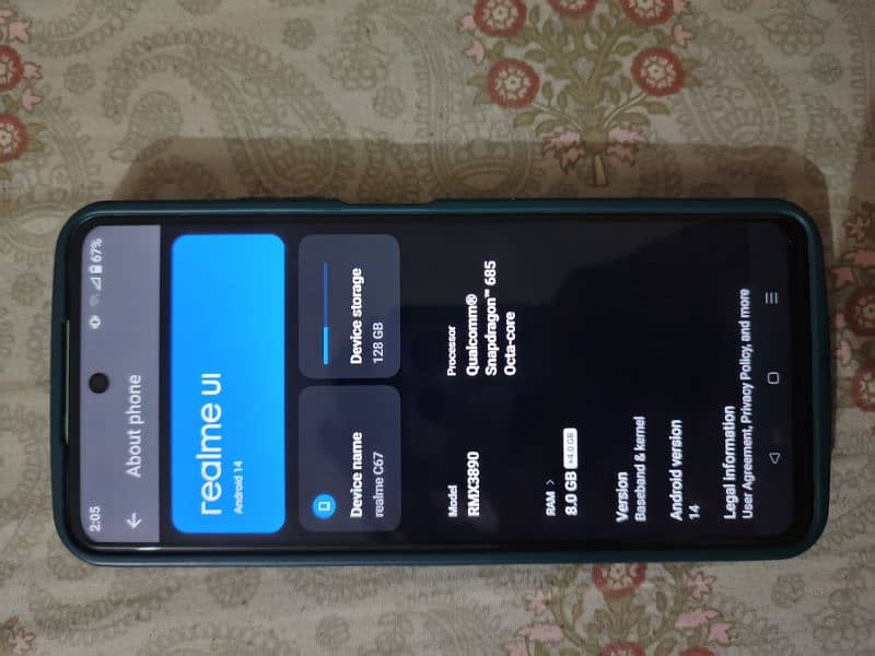 Realme C67 128/8 8