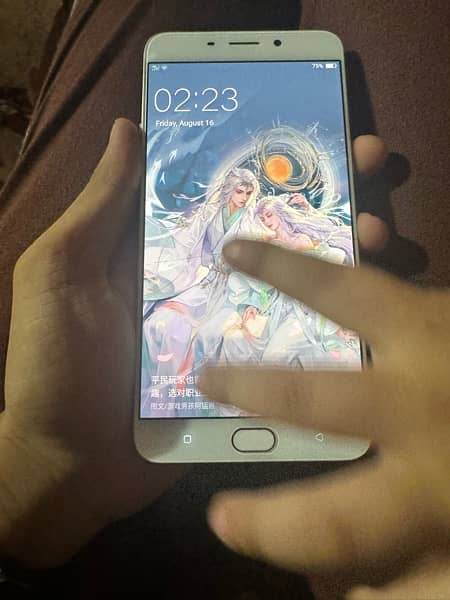 oppo R9 plus 6gb ram 128 pta approved 9