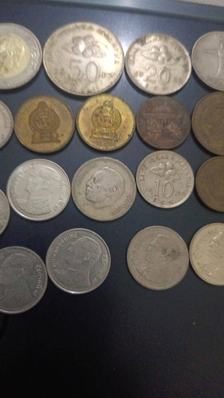 different countries coin 7