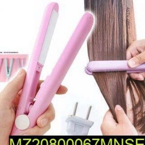 portable mini hair straightener 1